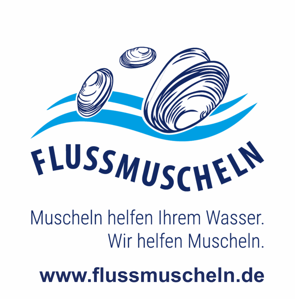 Flussmuscheln Logo komplett_quadrat